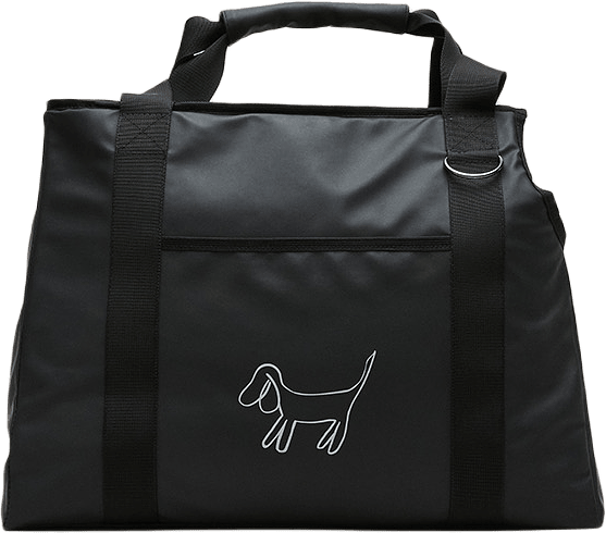 Upcyclad Hundväska, från Barkalot, i färgen black.