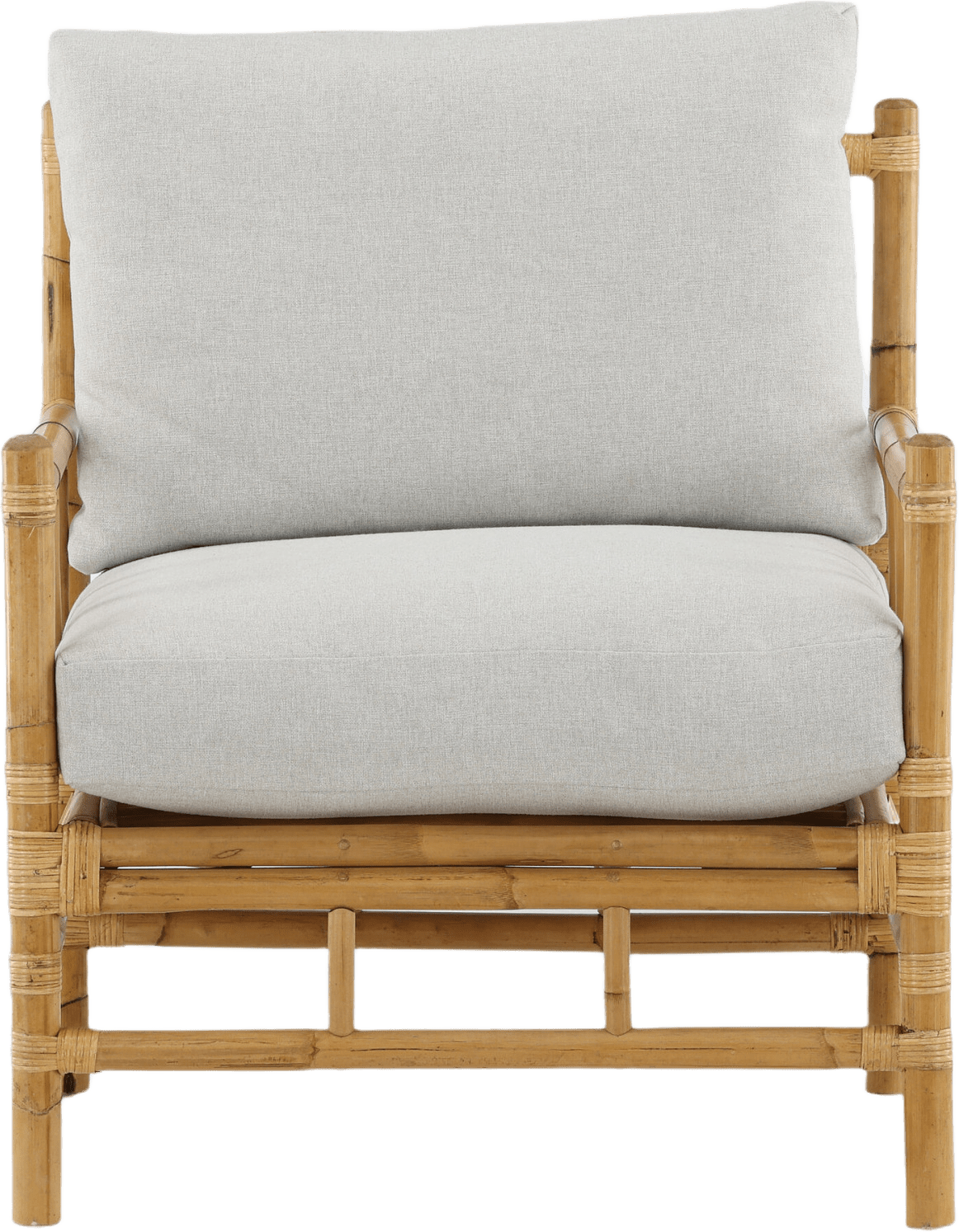 Cane Fåtölj, från Venture Home, i färgen ljusgrå.