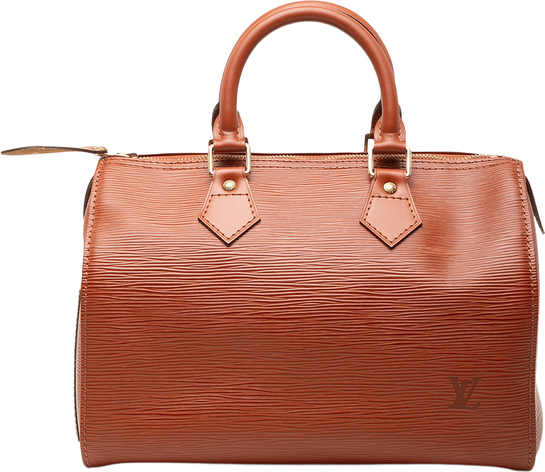 Louis Vuitton Epi Speedy 25, från Luxclusif, i färgen brown.