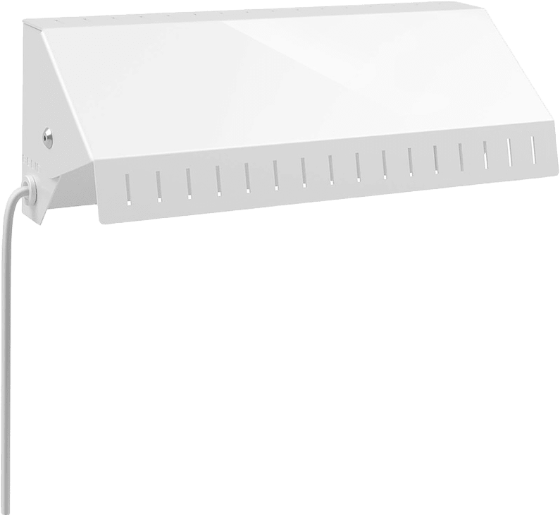 Vägglampa Vippa, från Belid, i färgen vit.