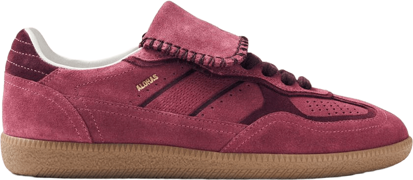 Tb.490 Club Suede Raspberry Leather Sneakers