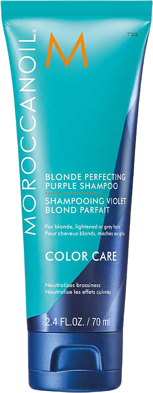 Blonde Perfecting Purple Shampoo, 70 ml, från Moroccanoil.