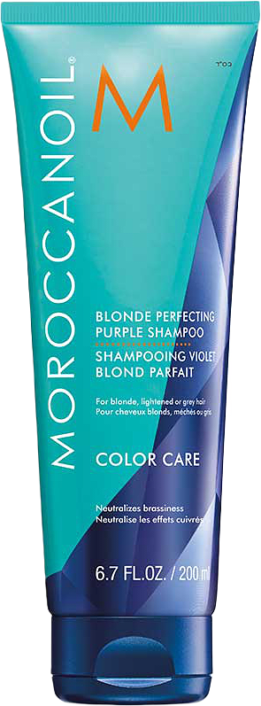 Blonde Perfecting Purple Shampoo, 200 ml, från Moroccanoil.