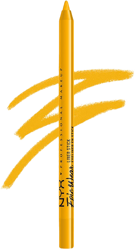 Epic Wear Liner, från NYX Professional Makeup, i färgen Cosmic Yellow.