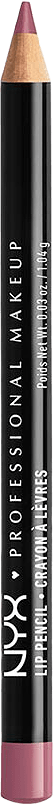 Slim Lip Pencil, från NYX Professional Makeup, i färgen Deep Purple.