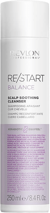 Restart Balance Scalp Soothing Cleanser, från Revlon Professional.
