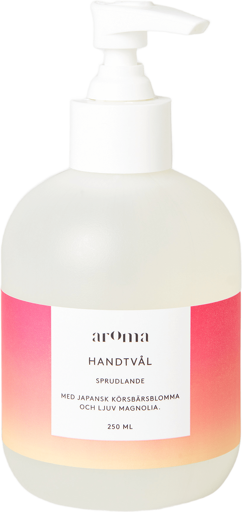 Sprudlande Handtvål 250 ml, från Aroma.