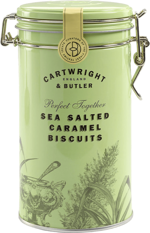 Kakor Salted Caramel Biscuits, från Cartwright & Butler, i färgen Grön.