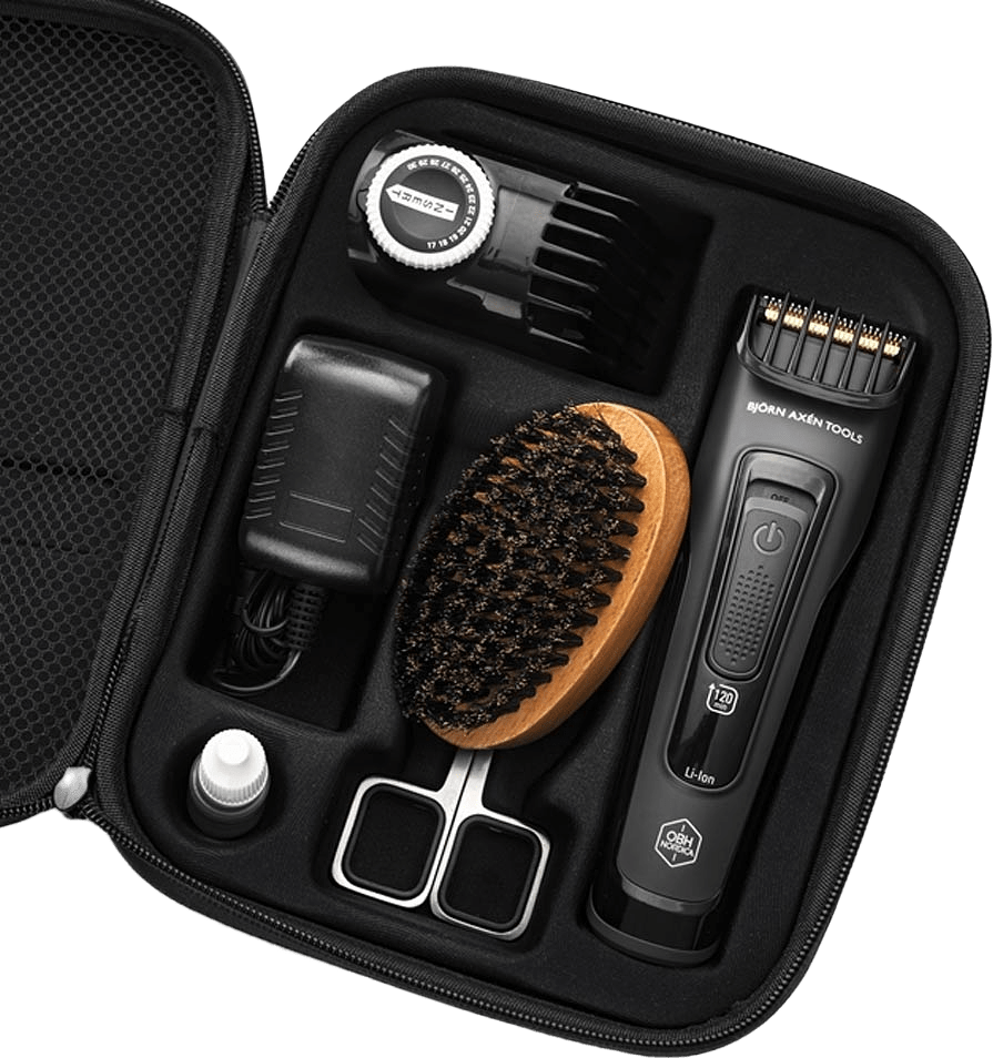 Beard & Hair Grooming Kit, från Obh Nordica, i färgen Black.