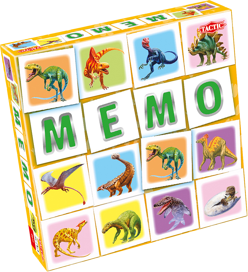 Memospel — Dinosaurier, från TACTIC.