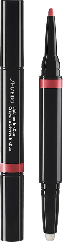 Lipliner Inkduo Primer & Line, från Shiseido, i färgen Rosewood.