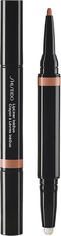 Lipliner Inkduo Primer & Line, från Shiseido, i färgen Beige.