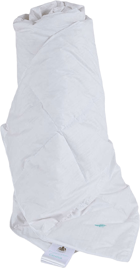 Täcke - Cecilia, fryser aldrig - extra sval 150x210 cm, från Engmo Dun, i färgen White.