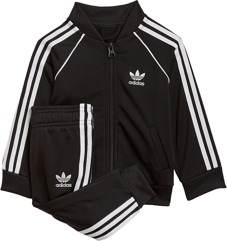 HER Studio London Floral Crew Set, från Adidas Originals, i färgen Black/White.