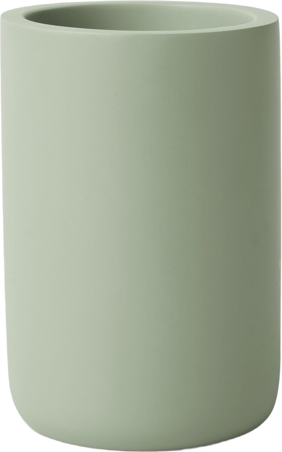 Badrumsmugg matt, från Åhléns Home, i färgen Soft Green.