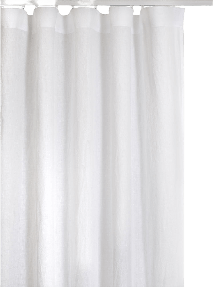 Gardin Twilight - 140x290 cm, från Himla, i färgen White.