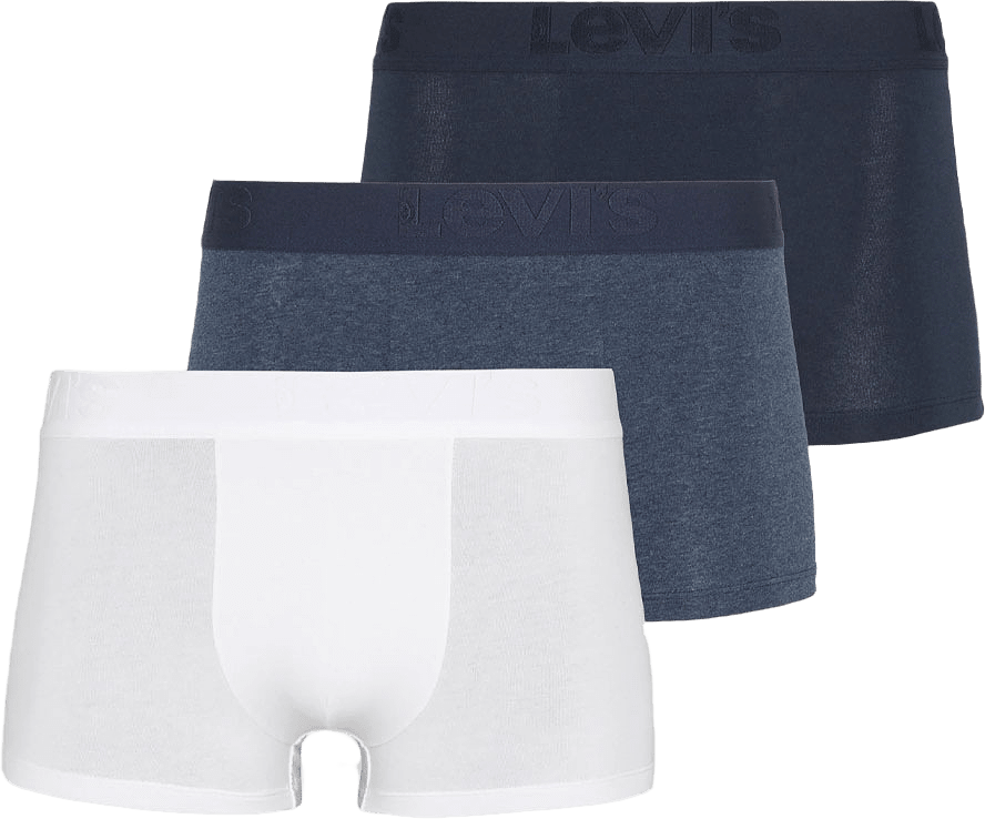 3- pack Premium Boxer brief, från Levi's, i färgen Blue Combo.