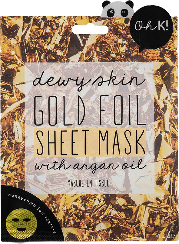 Dewy Skin Gold Foil Sheet Mask, från Oh K.