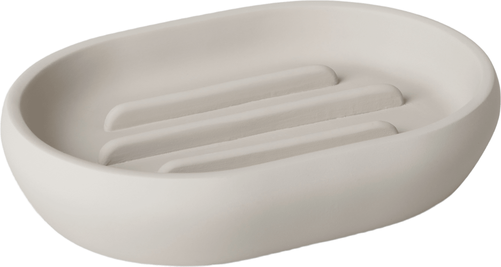 Tvålfat NORMA, från Åhléns Home, i färgen Grey.