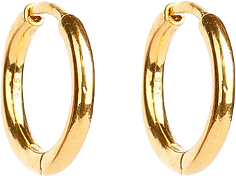 Örhänge Guld Love And War