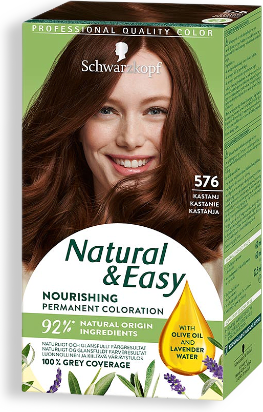 Natural & Easy 576 Kastanj