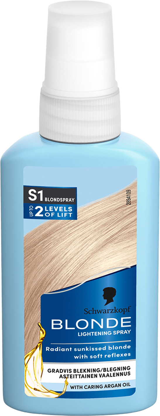 Blonde S1 Lightening Spray, från Schwarzkopf, i färgen S1 Blondspray.