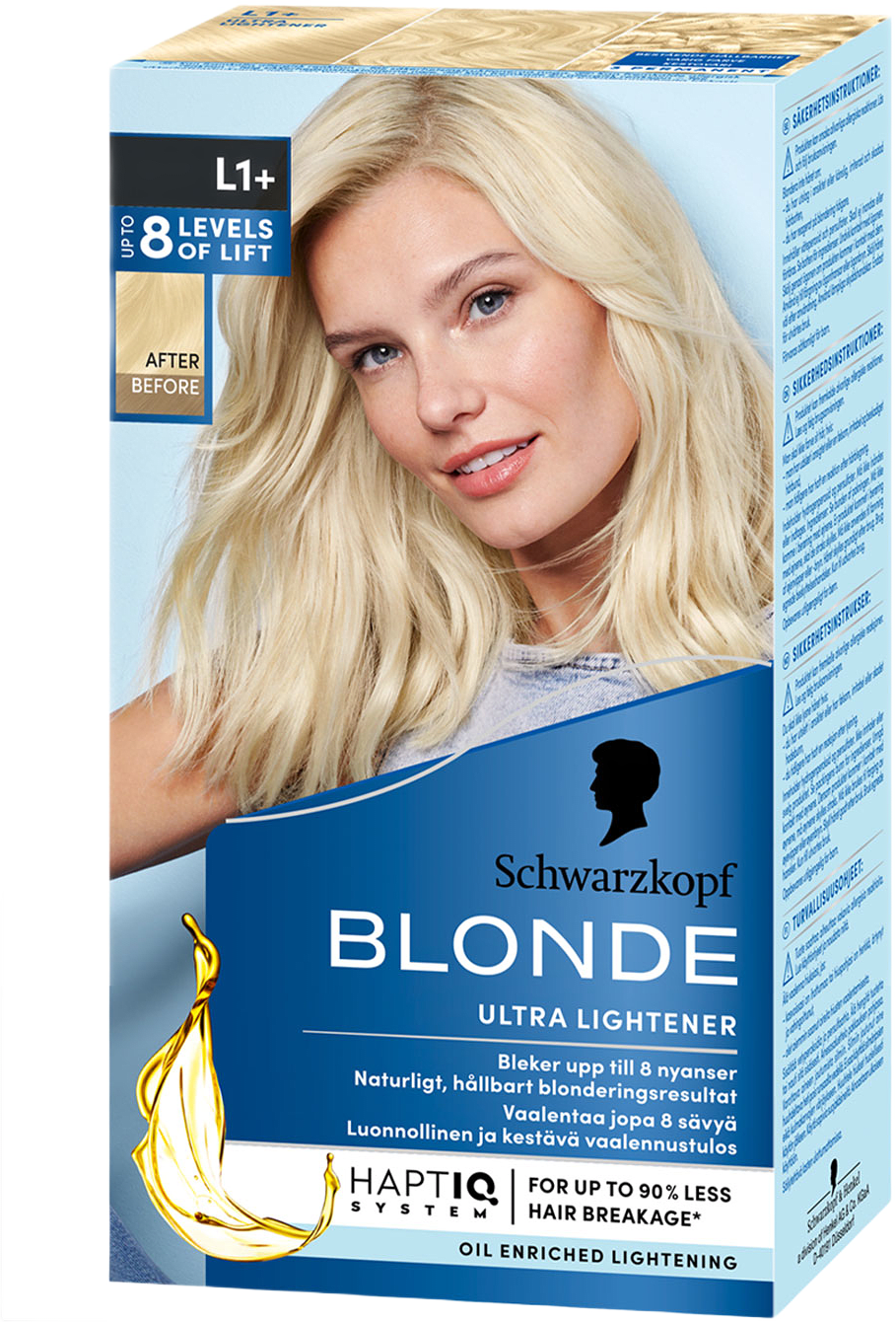 Blonde L1+ Extreme Blondering, från Schwarzkopf, i färgen L1+ Extreme Lightener.