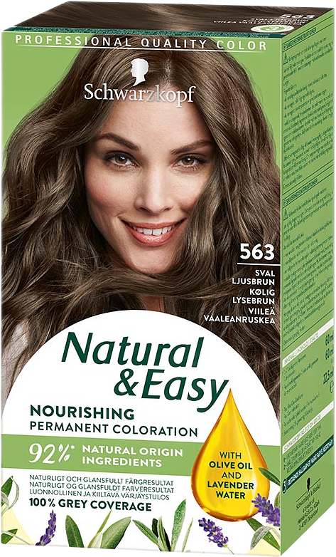 Natural & Easy 563 Sval Ljusbrun