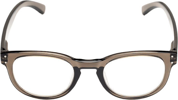 Läsglasögon, från Prestige, i färgen Transparent Grey +3,5.