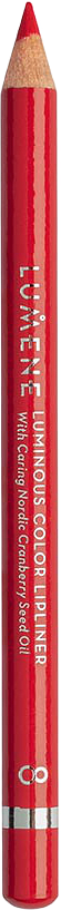 Luminous Color Lipliner, från Lumene, i färgen Lingonberry.