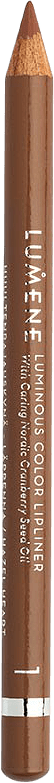 Luminous Color Lipliner, från Lumene, i färgen Hazel Heart.