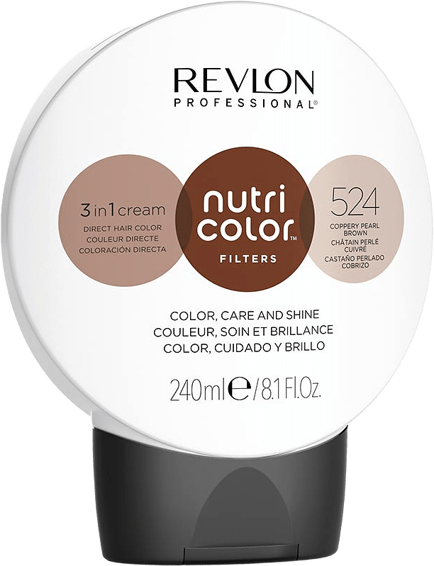 Nutri Color Filters 524 Coppery Pearl Brown
