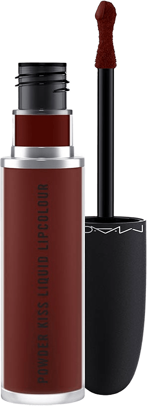 Powder Kiss Liquid Lip Color, från MAC Cosmetics, i färgen Pretty Pleats!.