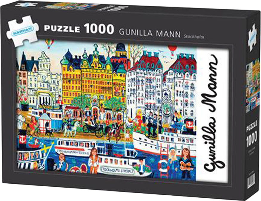 Pussel Stockholm 1000 bitar, från KÄRNAN.
