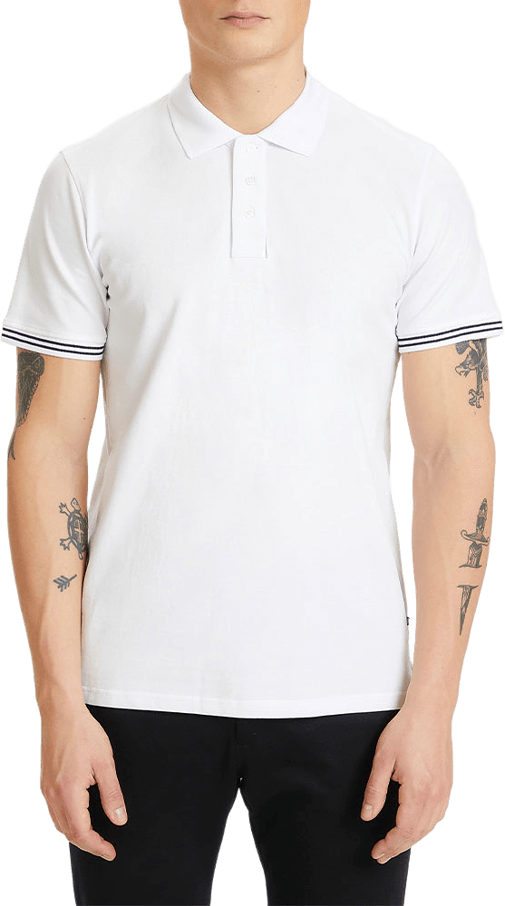 MApoleo DS Basic Polo T-shirt, från Matinique, i färgen White.