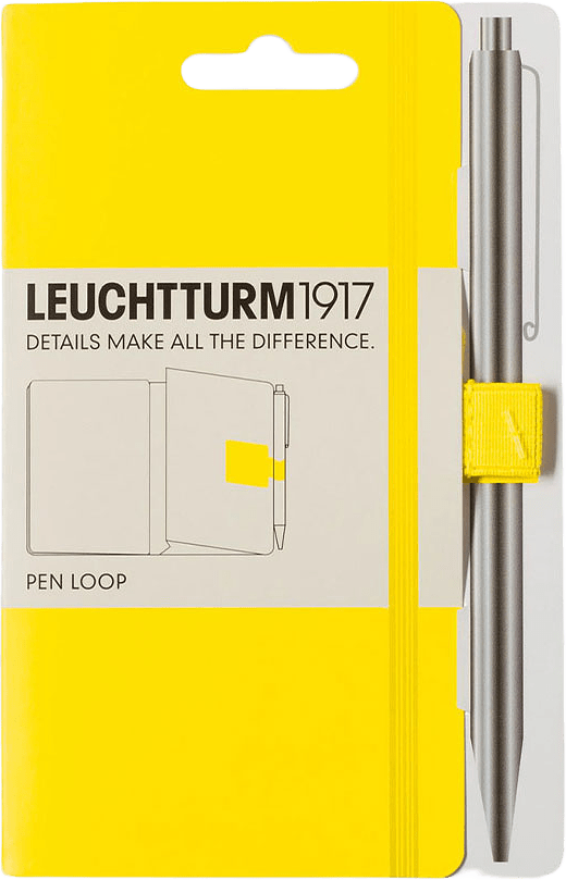 Pennhållare, från Leuchtturm1917, i färgen Lemon.