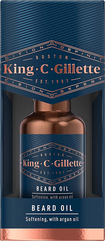 Skäggolja, från King C Gillette.