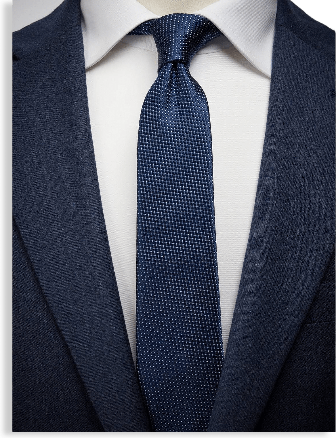 Blue Tie Geometric