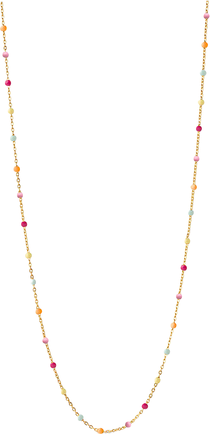 Necklace, Lola, från ENAMEL Copenhagen, i färgen Rainbow.