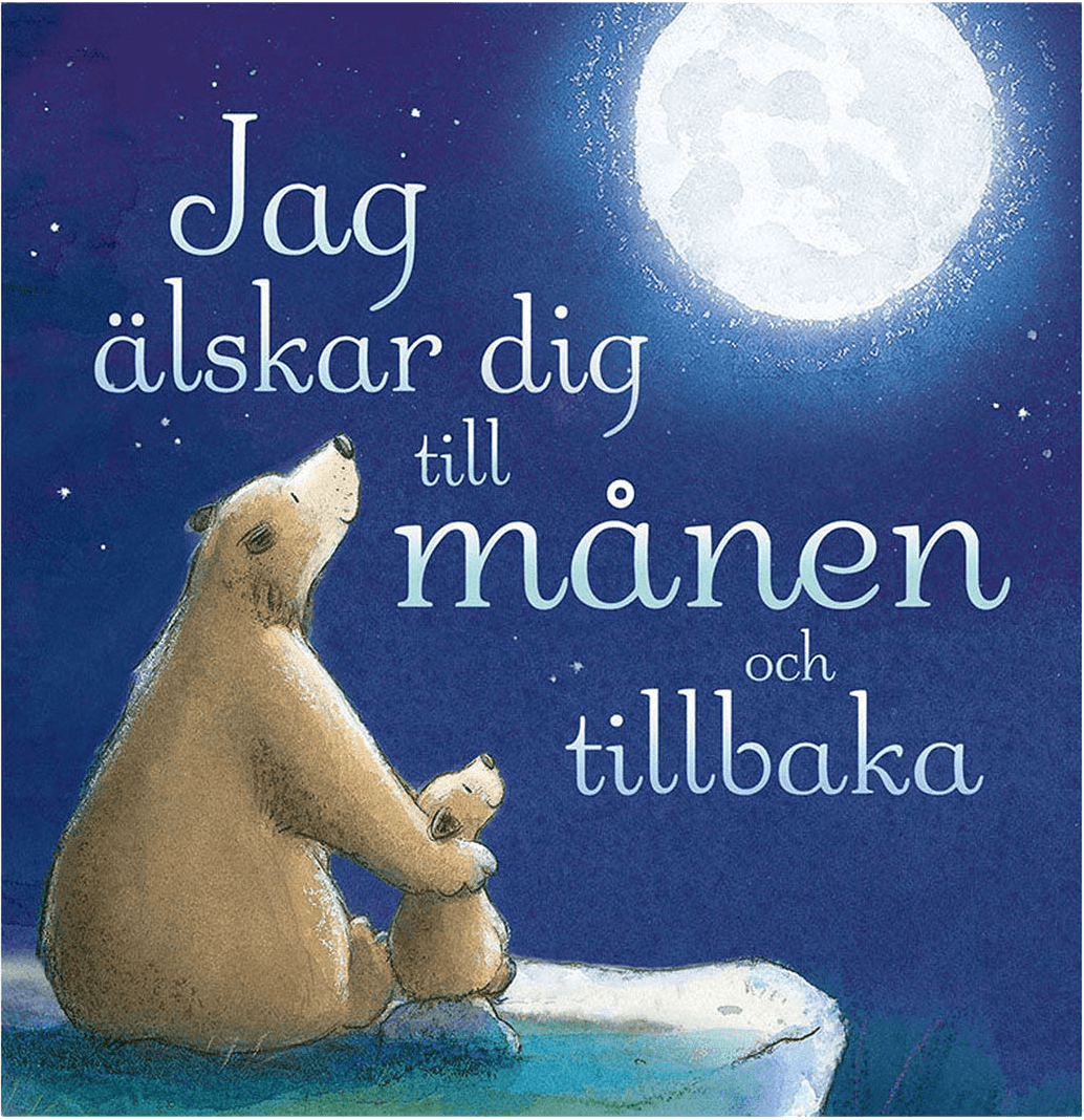 Jag älskar dig till månen och tillbaka, från Tukan.