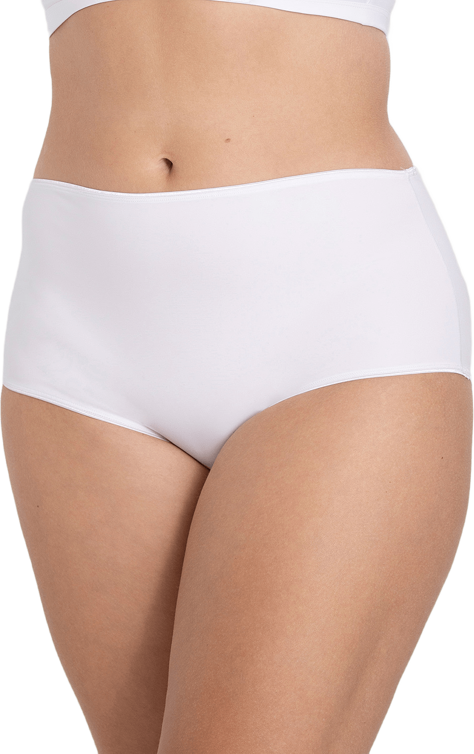 Recycled Comfort Maxitrosa, från Miss Mary of Sweden, i färgen vit.