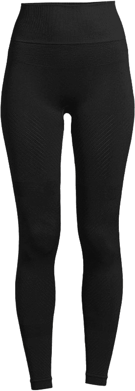 Seamless Blocked Tights, från Casall, i färgen Black.