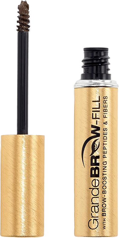GrandeBROW-FILL Volumizing Brow Gel with Fibers & Peptides, från Grande Cosmetics, i färgen Dark Brown.