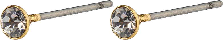 Örhänge Sylvie, från Pilgrim, i färgen Gold Plated.