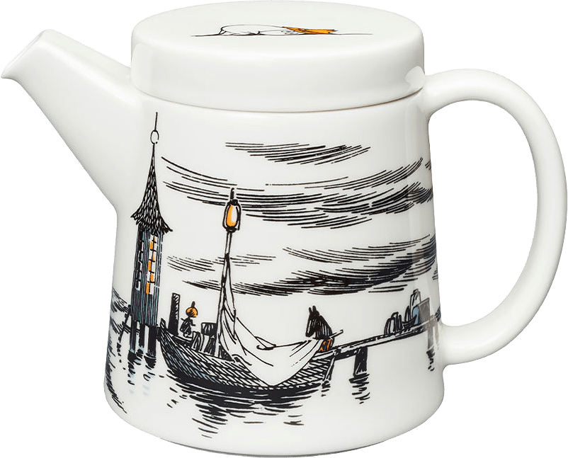 Mumin tekanna 70 cl Trogen sitt ursprung - förnyad, från Moomin Arabia.