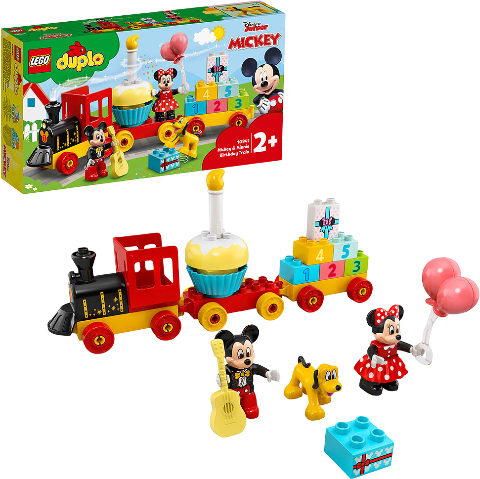 10941 DUPLO Disney Musse och Mimmis födelsedagståg