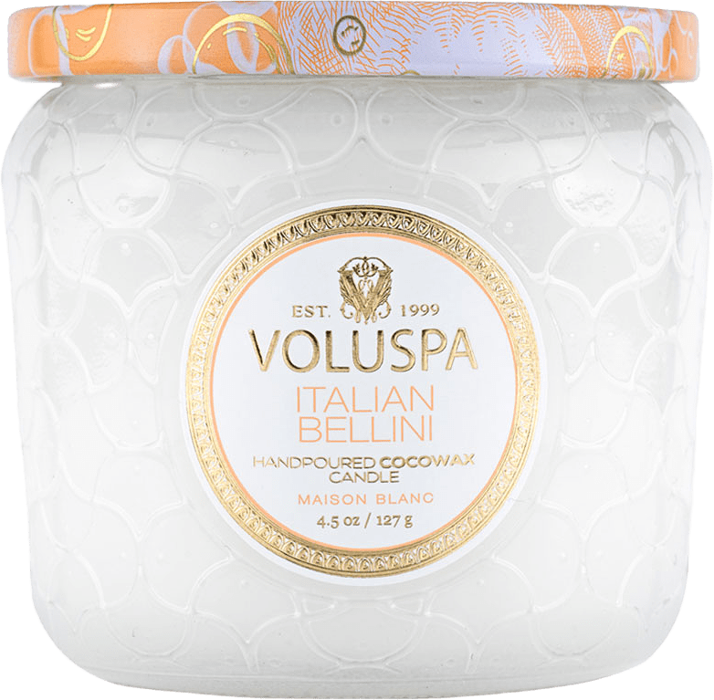 Petite Jar Candle 35tim Italian Bellini