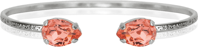 Petite Drop Bracelet, från Caroline Svedbom, i färgen Rhodium.