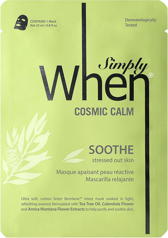Cosmic Calm Sheet Mask, från When.
