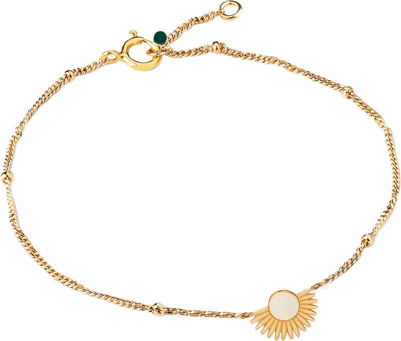 Armband, Soleil, från ENAMEL Copenhagen, i färgen Daisy.